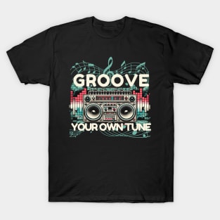 Exclusive 'Groove Your Own Tune' collection T-Shirt